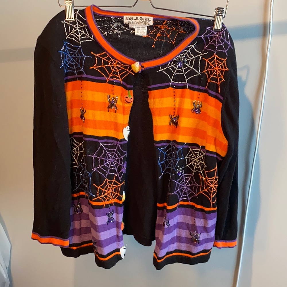 Vintage Halloween cardigan